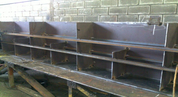 Forma Construtiva de Vigas para Pontes Rolantes e Pórticos